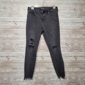 Gap black wash legging jeans size 10